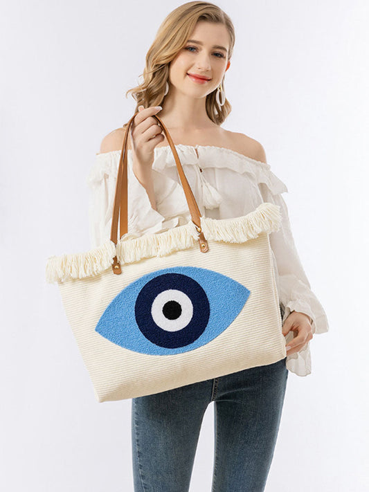 Embroidered Tote Bag