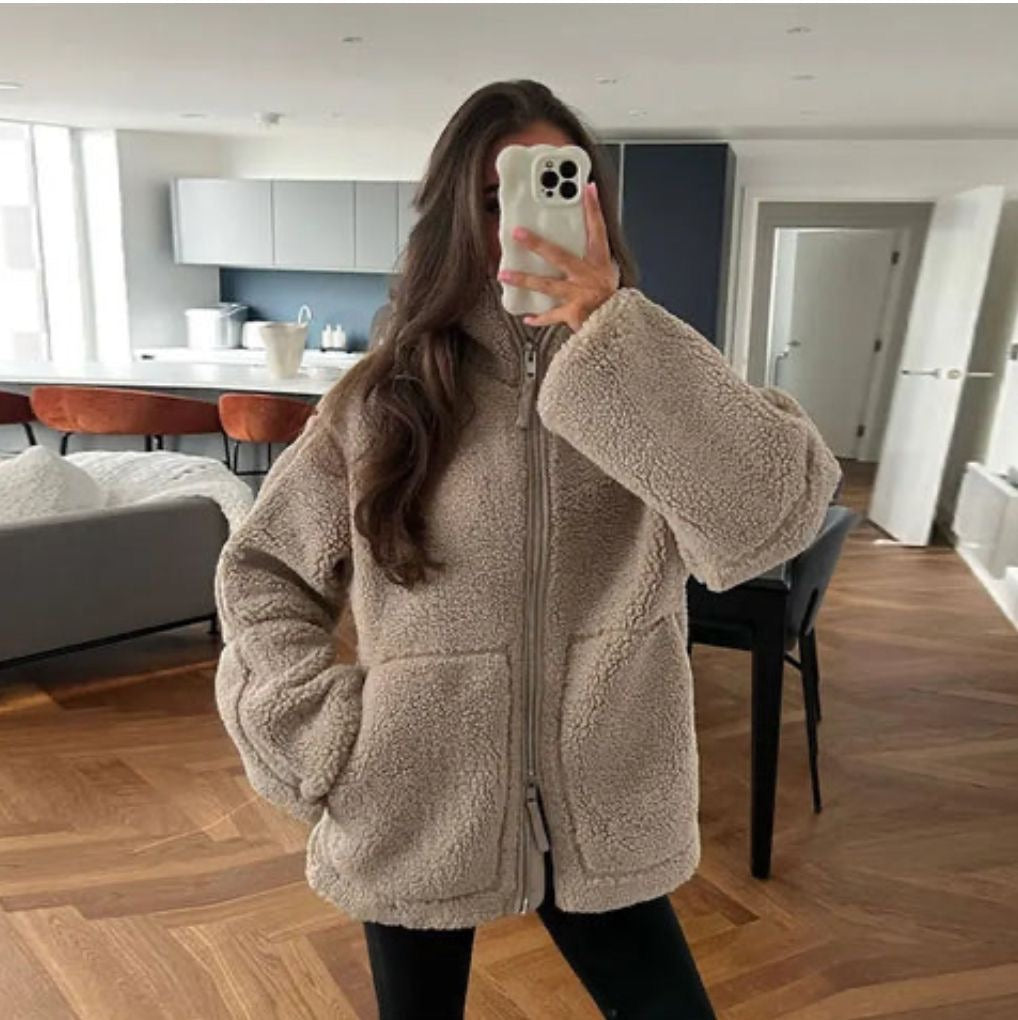 Comfortable Teddy Fleece Jacket