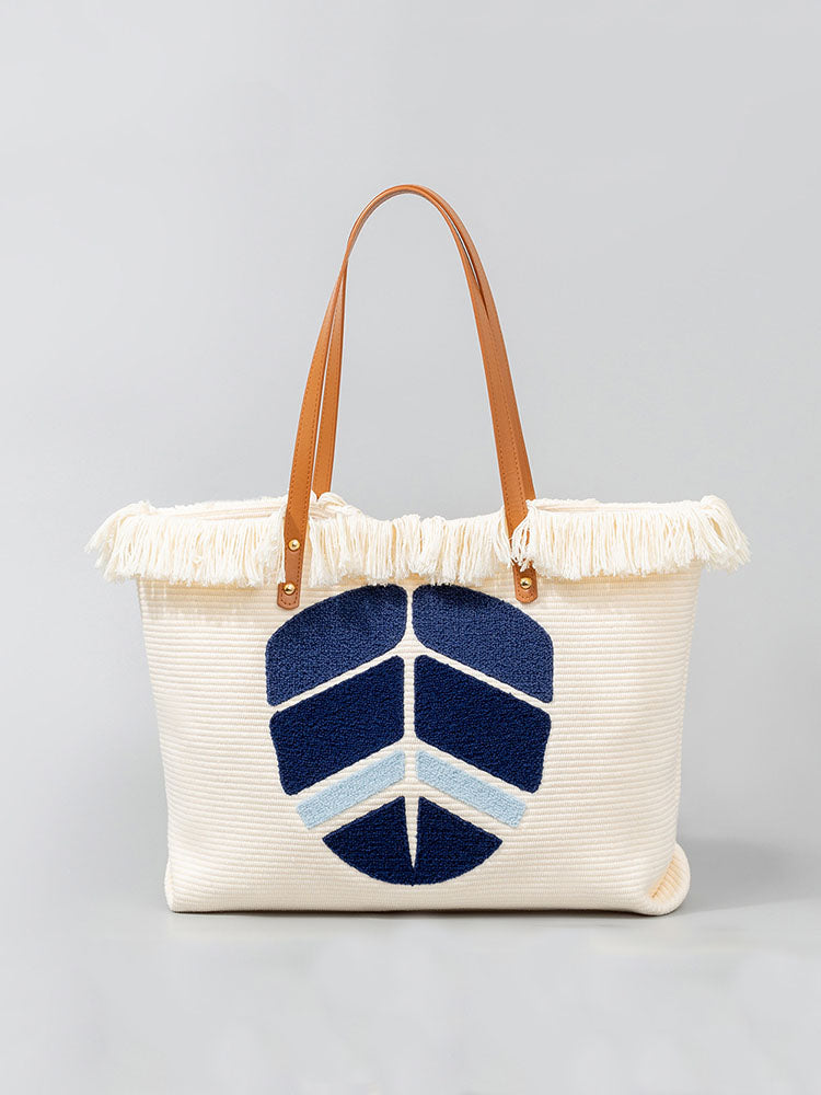 Embroidered Tote Bag