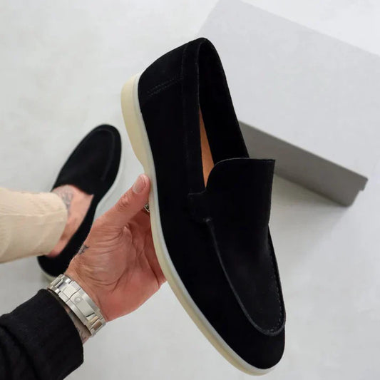 Luxury Suede Moccasin Shoes