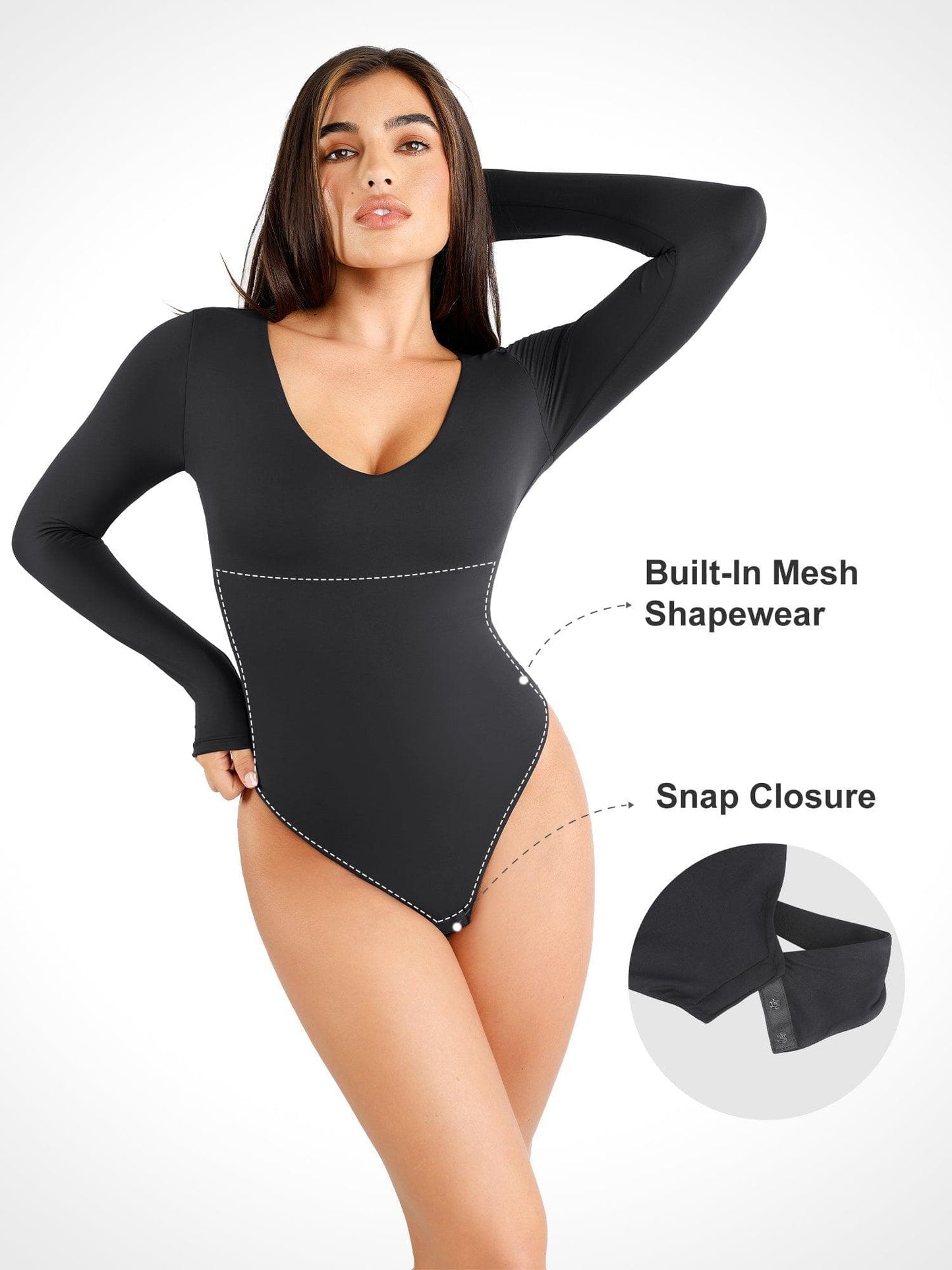 CloudSense Seamless Thong Bodysuits