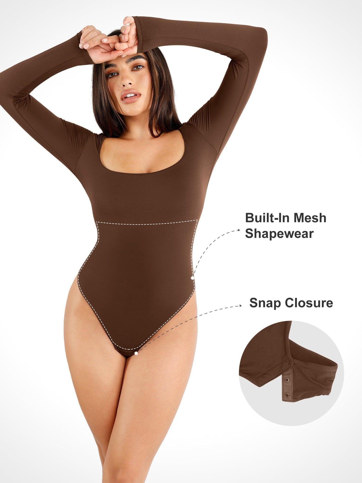 CloudSense Seamless Thong Bodysuits