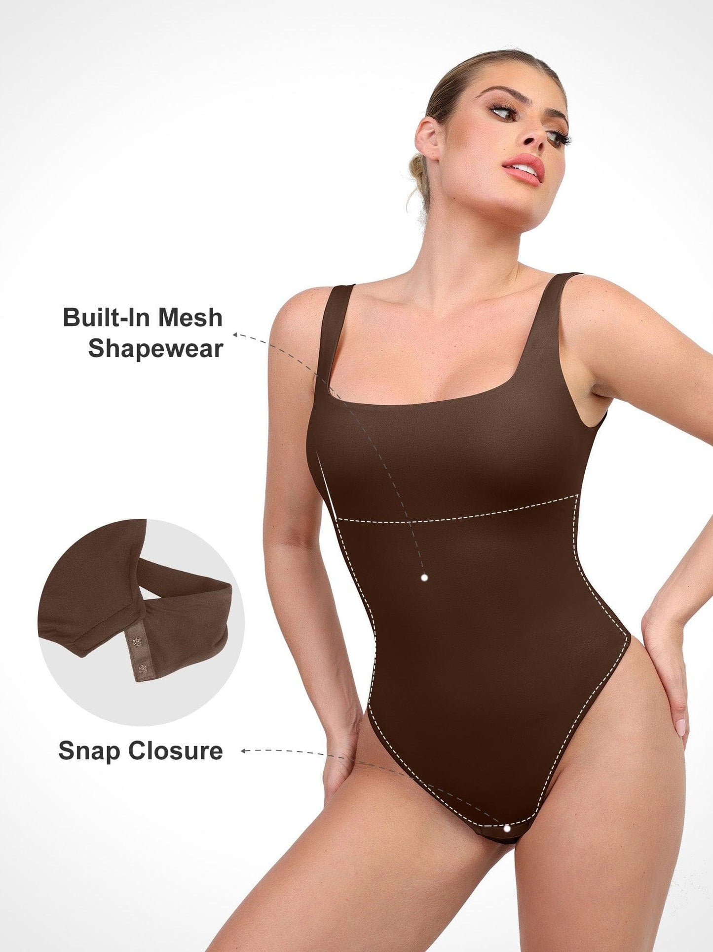 CloudSense Seamless Thong Bodysuits