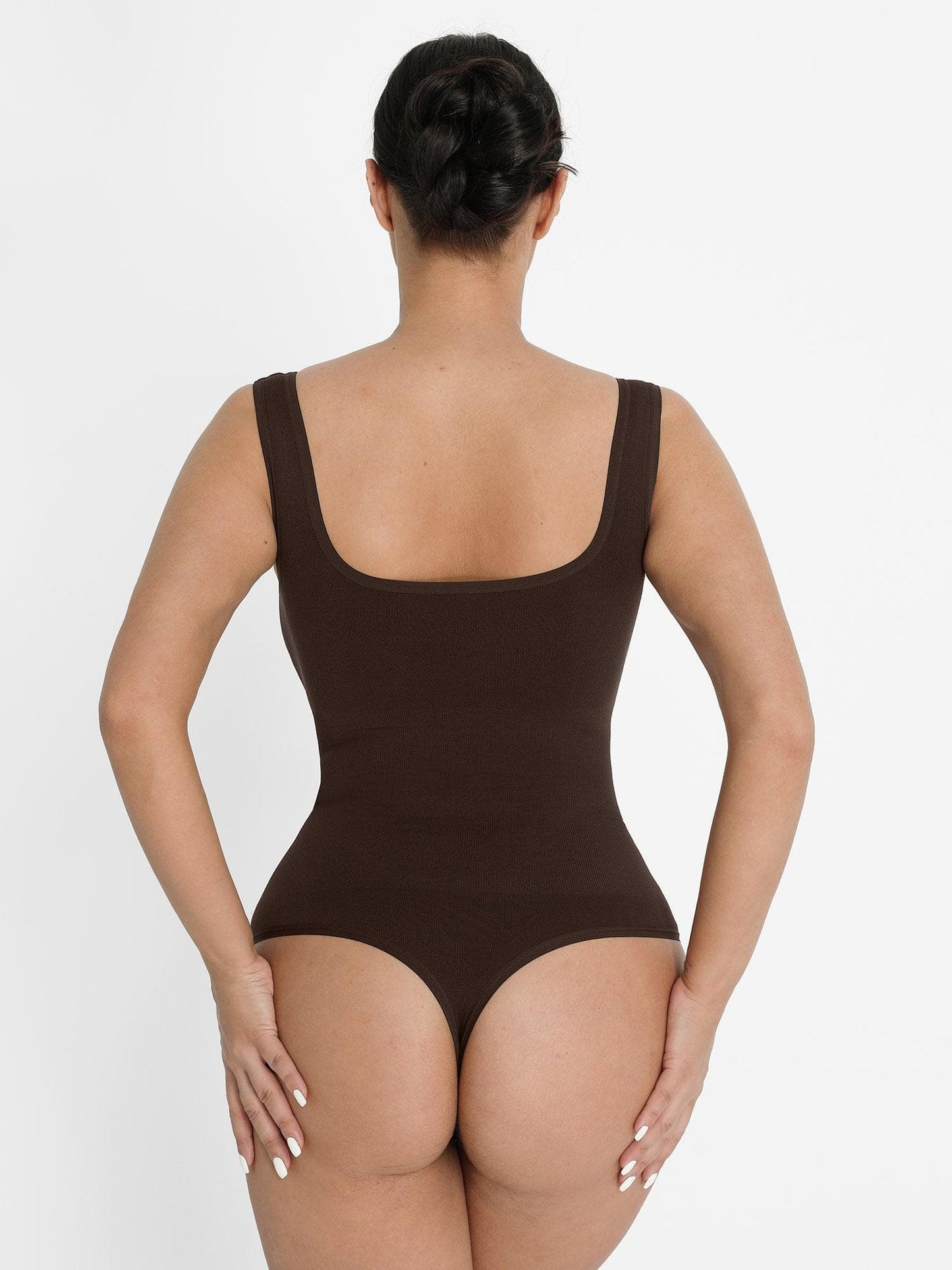 Seamless Modal Shapewear Square Neck Bodysuit