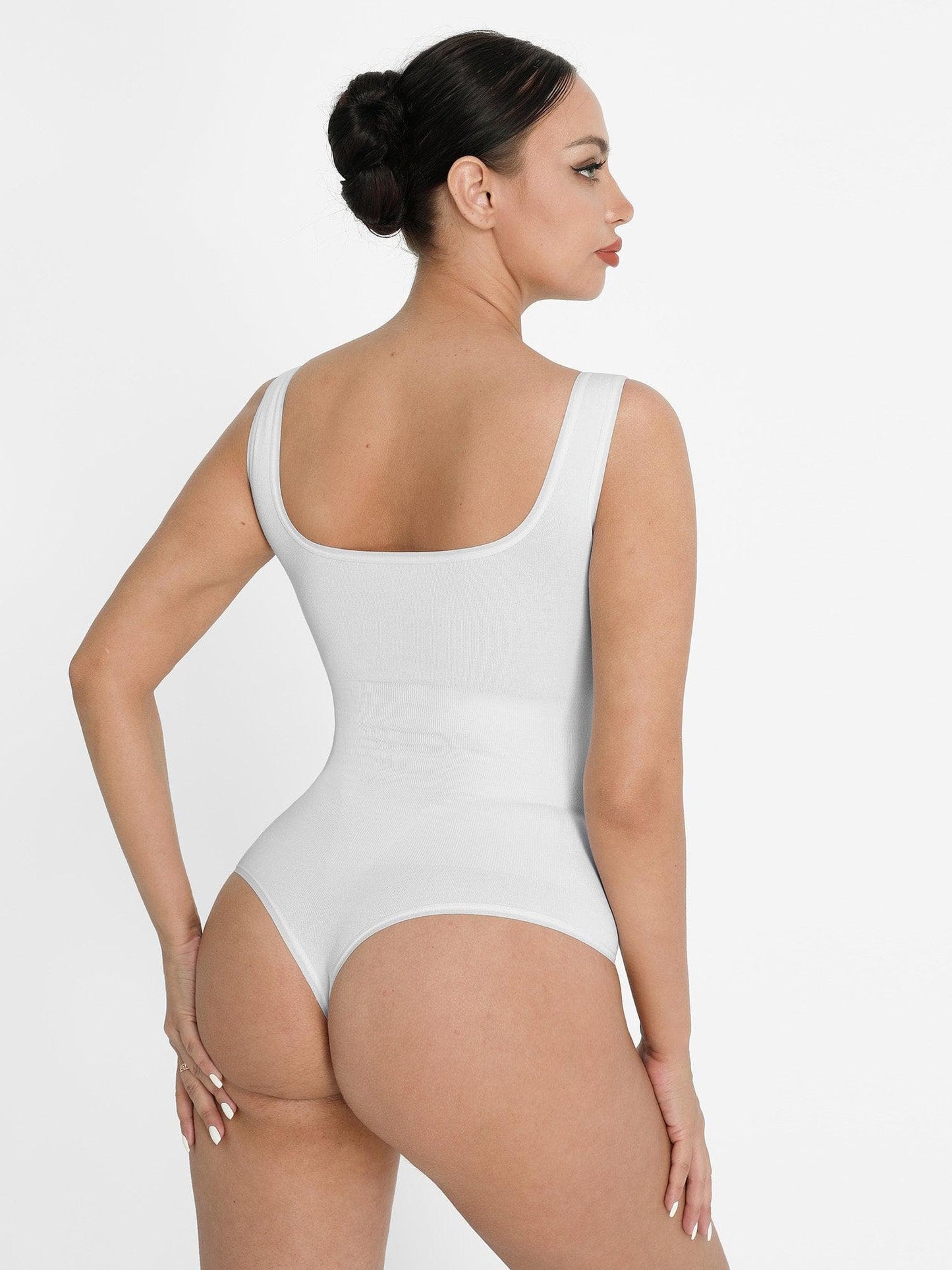 Seamless Modal Shapewear Square Neck Bodysuit