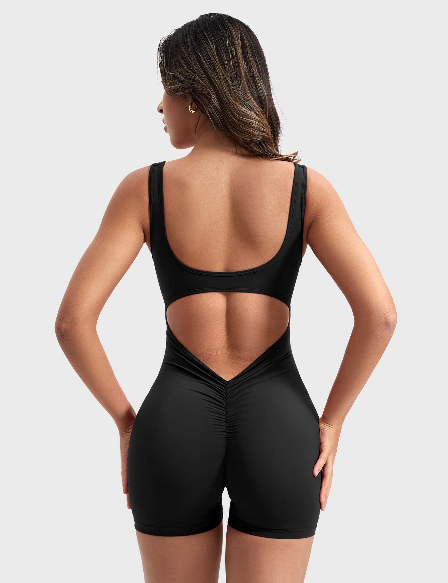 Lizvette V-Back Romper