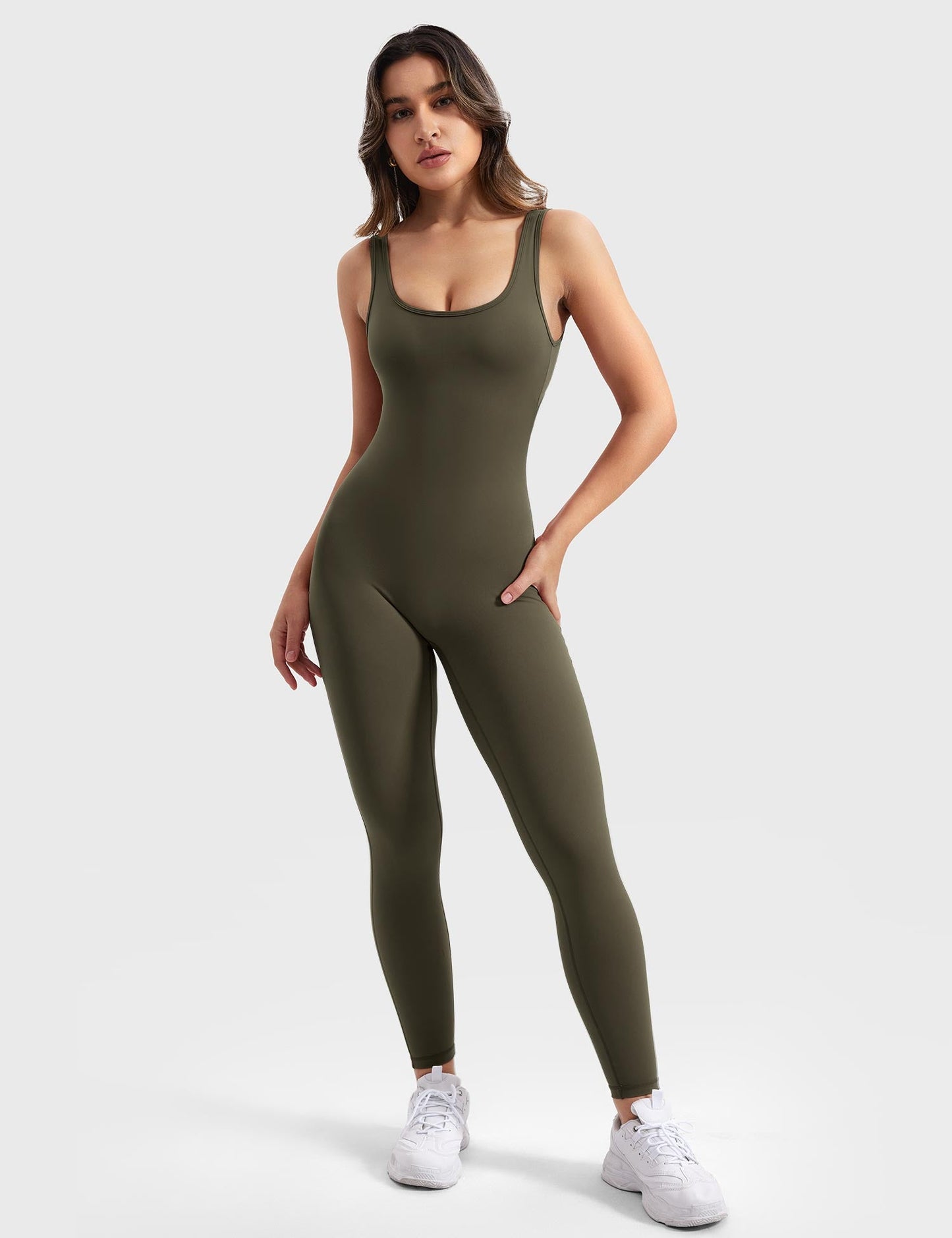 Glamavenu Lizvette V-Back Jumpsuit